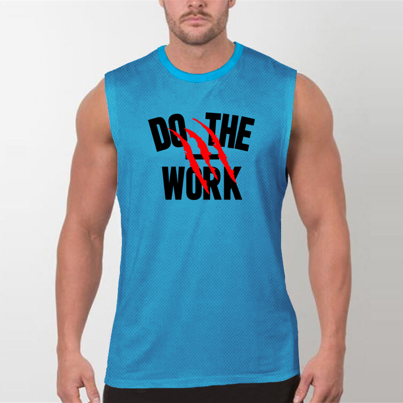 Sleeveless Undershirt - Herren-Laufwesten Ärmellos Schnelltrocknend Atmungsaktiv Athletisches Muskelshirt